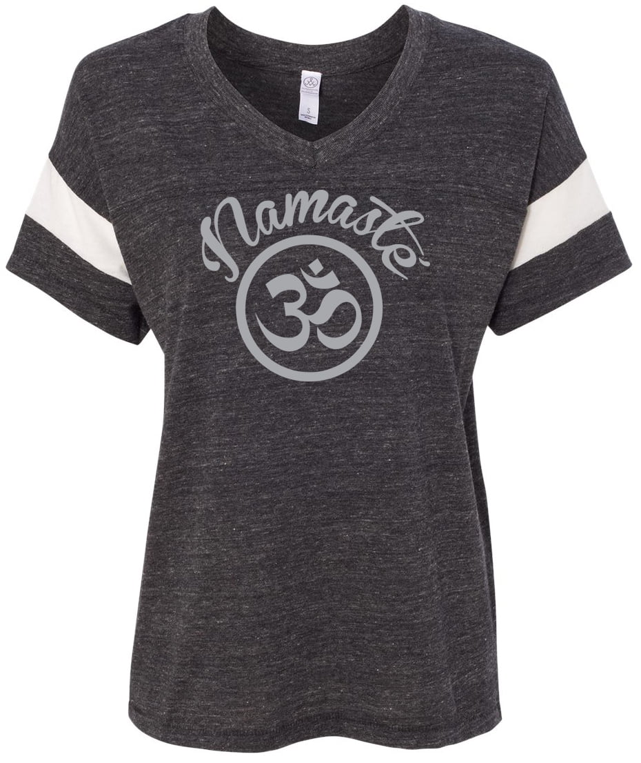 Mens Yoga Shirt Super OM Thermal Shirt XL, Black