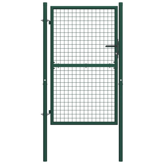 Casafoyer Fence Gate Steel 39.4"x59.1" Green