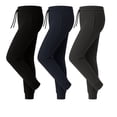 thumbnail image 2 of BenBen Men Jogger Pants Sweatpants Fleece Ultra Soft - 3 Pack, 2 of 6