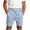 Light Blue, variant on Ohufall Children's Cotton Short Pants Summer Casual Solid Color Drawstring Elastic Waist Shorts Kids Lightweight Outdoor Sport Short Pants, 3-16 Years