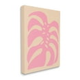 thumbnail image 3 of Stupell Industries Pink Tropical Leaf Shape Graphic Art Gallery Wrapped Canvas Print Wall Art, Design by Birgit Maria Kiennast, 3 of 7
