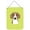 Lime Green, variant on Checkerboard Lime Green Beagle Wall and Door Hanging Prints