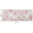 thumbnail image 7 of Pink Dog Paw Kitchen Rug Mat,Kitchen Runner Rugs Non Skid Washable,Decorative Kitchen Floor Mats for Kitchen,Sink,Laundry,17"x47.2", 7 of 7