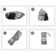 thumbnail image 5 of Bolsas plegables Ligero Mochila plegable portátil Mochila impermeable Bolso plegable ultraligero Paq Tomshoo Bolsas plegables, 5 of 6