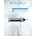 thumbnail image 4 of Anker SD Card Reader, 2-in-1 USB C Memory Card Reader, 4 of 7