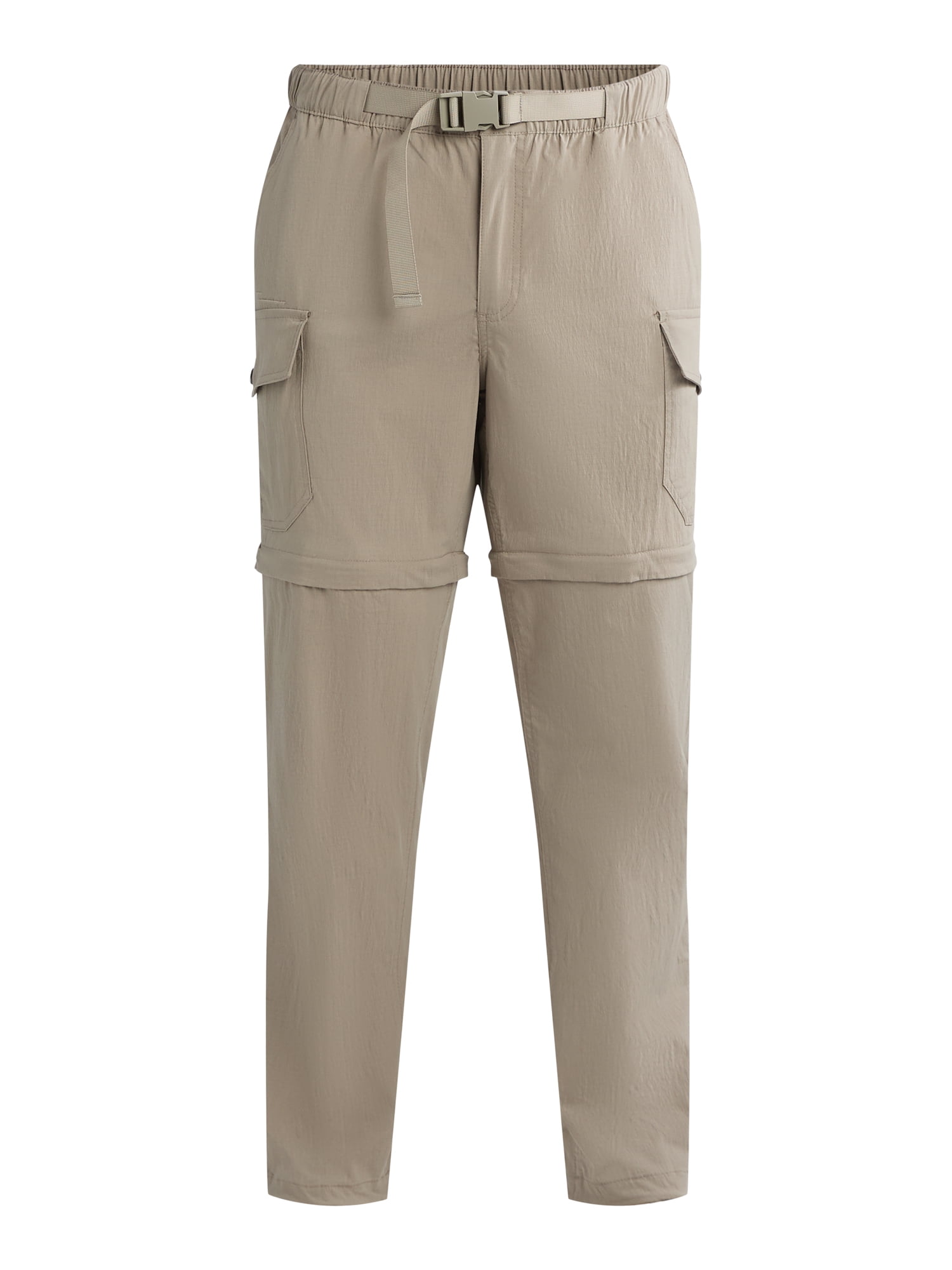 Ozark Trail Men's and Big Men's Zip Off Convertible Cargo Pants, Sizes 30-46