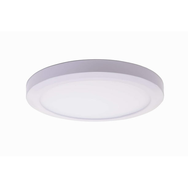 CORAMDEO 11 Inch LED Decorative Low Profile Flush Mount Ceiling Fixture ...