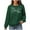 Green#women christmas sweatshirts, variant on Lcziwo Womens Waffle Knit Christmas Sweatshirt Cute Graphic Print Oversized Tops Casual Trendy Long Sleeve Shirts Crew Neck Fall Outfits 2025 Red,S