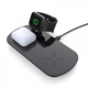 thumbnail image 3 of Adecuado para auriculares Apple, teléfono móvil, reloj, carga rápida inalámbrica, soporte de cargador inalámbrico tres en uno, 3 of 5