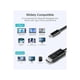 thumbnail image 3 of Cable USB Tipo C a DisplayPort 8K a 30Hz 1.8 mts Negro Choetech UBS Tipo C a DisplayPort, 3 of 3
