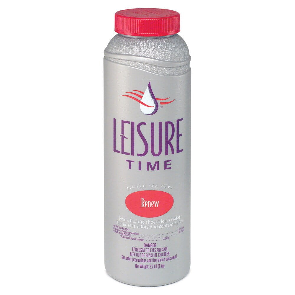 Leisure Time Renew Non-Chlorine Shock for Spas and Hot Tubs, 2.2-Pounds