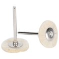 thumbnail image 4 of Garosa Mini Roue Brosse, Roue Brosse Bois, 30 Pcs Roue Brosse Plate Mini Outils de Polissage pour Découpe de Peinture/rouille, 4 of 8