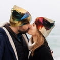 thumbnail image 5 of Lsque Colorful Art Dog Pattern Knitted Beanie, Unisex Winter Hat, Knit Hat Winter Beanies Thick Fisherman Beanies Cuffed Plain Skull Caps, 5 of 6