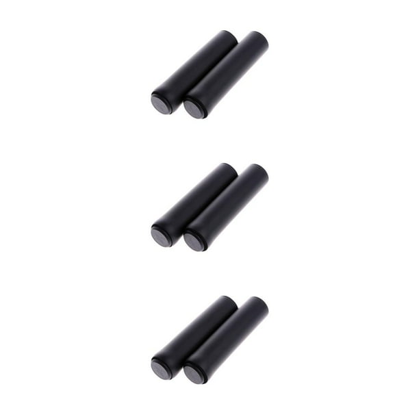 Empuñaduras de manillar de bicicleta Yuarrent 20-21mm Negro 3piezas