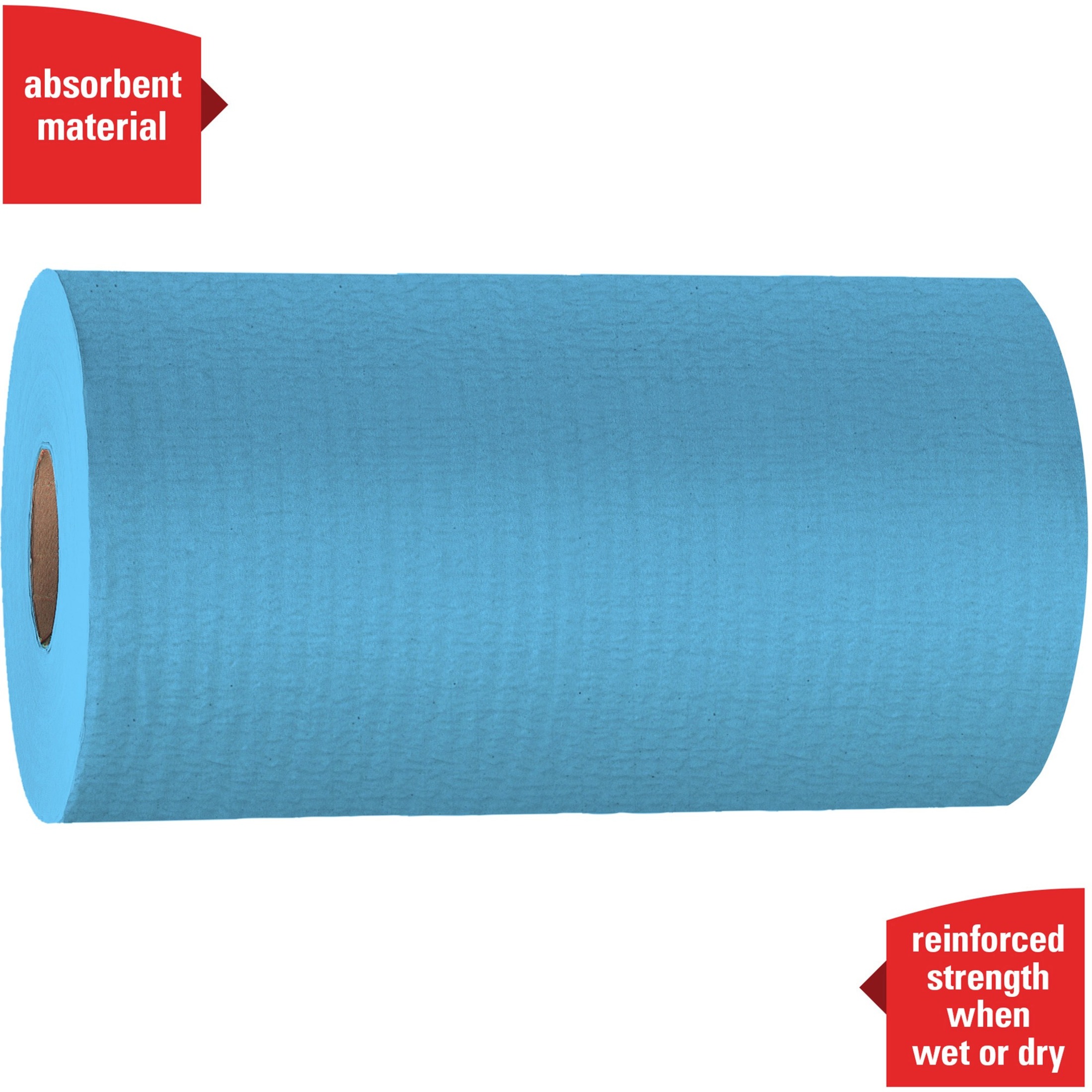 WypAll X60 Cloths, Small Roll, 9.8 x 13.4, Blue, 130/Roll, 12 Rolls/Carton -KCC35411 - image 3 of 6