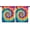 Colorful Rainbow Tie, variant on Blackout Kids Curtains,Colorful Tie Dye Mandala Pattern Childrens Insulated Curtains Set Of 2,Bedroom Essentials,Toddler Room Decor 52"x63"