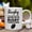 white, variant on 1pc 11oz Rugby-Themed Ceramic Coffee Mug with Rugby Logo & "If You for THINK I'm Crazy Wait Until We Play Rugby Together" Slogan - Dishwasher White Cup for Rugby Fans, Players, Teams - Motivational G