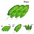 thumbnail image 2 of Artificial Leaf Creative Canna Indica Decorative Artificial Plant Fake Leaf, 2 of 9