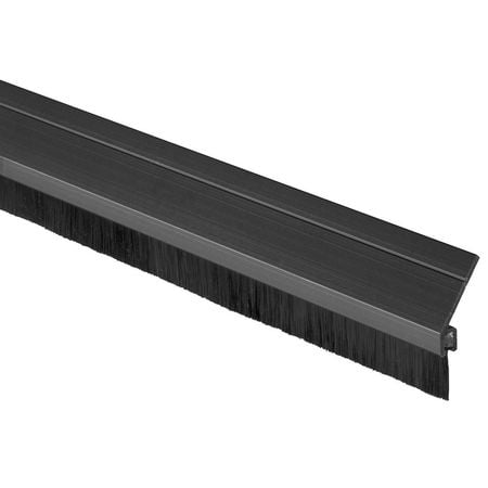 A626DKB-48 Door Frame Weatherstrip, 4 ft, Black