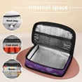 thumbnail image 6 of KUIFORTI Love Print Lunch Box Reusable Women Laptop Tote Bag Ice Packs Women Lunch Bag Wallet Zipper Purse Easy Clean, 6 of 7