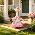 thumbnail image 5 of Back to School Goose Outfits Goose Clothes for School Yard Decor with Hat School Themed Printed Outfit First Day of School Yard Patio Ornament, 5 of 7