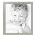 thumbnail image 2 of ArtToFrames 17" x 19" Classic Silver Picture Frame, 17x19 inch Gray MDF Poster Frame (WOM-4499), 4 Pack, 2 of 8
