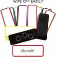 thumbnail image 2 of 54 Pack Whiteboard Magnets, 9 Colors - 29 X 79mm - Writable Magnets - Erasable Magnetic Strip For Teachers, Fridges, Magnetic Boards - Whiteboard Guan, 2 of 5