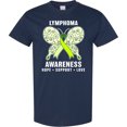 thumbnail image 3 of Inktastic Lymphoma Awareness Hope Support and Love T-Shirt, 3 of 5
