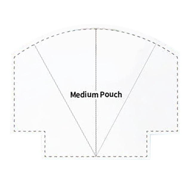 WHEANG Measuring Tool Ruler Woven Spiral Storage Basket Tool Ruler Patchwork Ruler Acrylic Template Ruler One Size Multi-Color