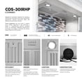 thumbnail image 3 of Campana extractora COSMO COS-30IRHP Lumin Collection 380 m³/h 30", 3 of 9