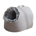 thumbnail image 2 of Breathable Nest, Small Dog Bed, Winter Warm Kennel for Light Gray, 2 of 8