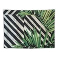 thumbnail image 5 of AWERP Tropical Green Leaves with Geometric Background Home Decorative Tapestry Painting, 5 of 6