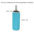 thumbnail image 2 of Uxcell 500ml Neoprene Carrier Glass Bottle Sleeve Water Bottle Sleeve Blue 8 Pack, 2 of 5
