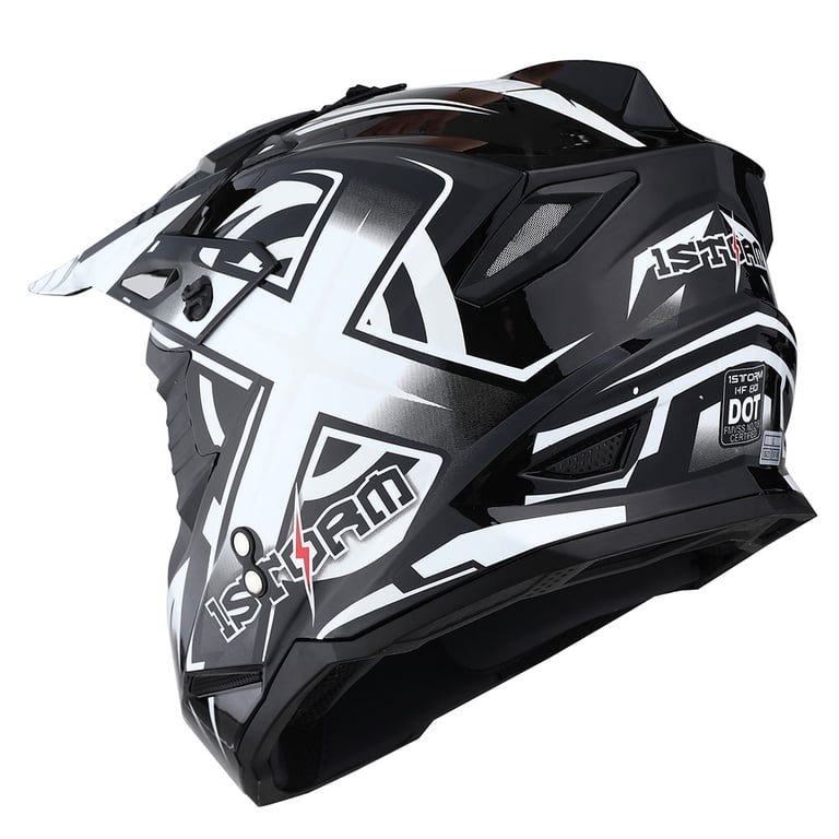 first storm motorcycle helmet 1Storm Modular Full Face Flip up Dual Visor + Spoiler: HB89 Red + Spoiler / L( 57-58 cm 22.4/22.8 Inch ) this helmet is a mandatory acquisition for those who demand nothing less than galactic order. I consider this the coolest