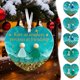 thumbnail image 1 of Colgante Decorativo Adorno de amistad en forma de corazón hecho a mano con vidrio marino, 8 cm, vidrio reciclado, recuerdo, regalo, 1 unidad【A】 Rkxzt, 1 of 8