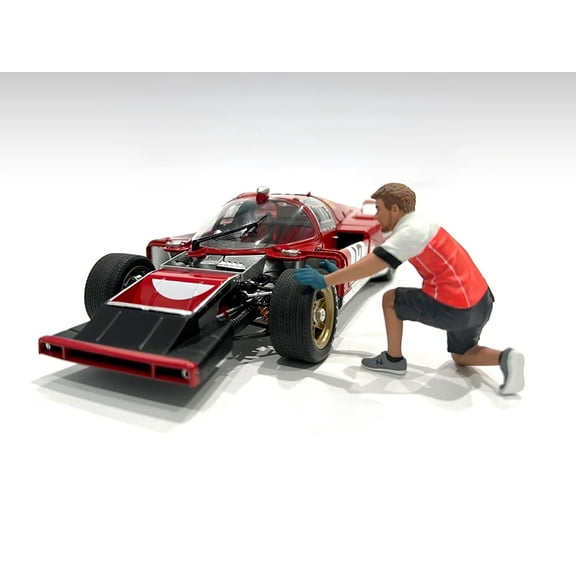 "Race Crew" Figure #1 for 1/24 scale models by American Diorama