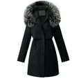 thumbnail image 5 of Vedolay Warm Winter Jacket Comfy Casual Winter Open Front Jacket Coat Black,2XL, 5 of 5