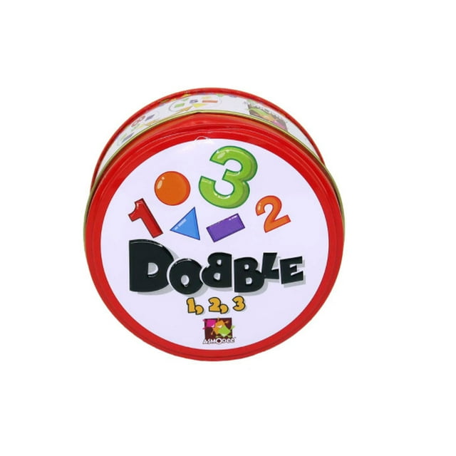Dobble Spot It Kortspel Jouet Boîte en Fer Planche Carte (Style 13)