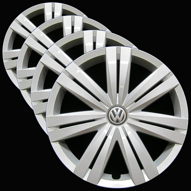 OEM Genuine Volkswagen Wheel Covers Professionally Refinished Like