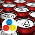 thumbnail image 2 of Tapas para latas de refresco, paquete de 3, tapas para latas de refresco, tapas para latas de refresco, tapas protectoras redondas, tapas de plástico reutilizables para latas de refresco, ap, 2 of 5