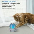 thumbnail image 3 of Peluquero Automático Para Gatos, Masajeador Inteligente Para Gatos, Cepillo Autolimpiante, Peine Giratorio De 2 Velocidades Con Luz LED Que Cambia De Color, Hierba Gatera, Juguete, 3 of 7