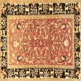 thumbnail image 1 of Ahgly Company Indoor Square Animal Brown Traditional Area Rugs, 8' Square, 1 of 4