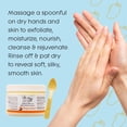 thumbnail image 5 of The Keys Mango Coconut Sea Salt Scrub - Natural Exfoliating Body Scrub with Wooden Spoon, Organic Moisturizing Exfoliator for Face, Hand, Foot, Bath, Manicure/Pedicure & Bikini Area, 12 oz, 5 of 9