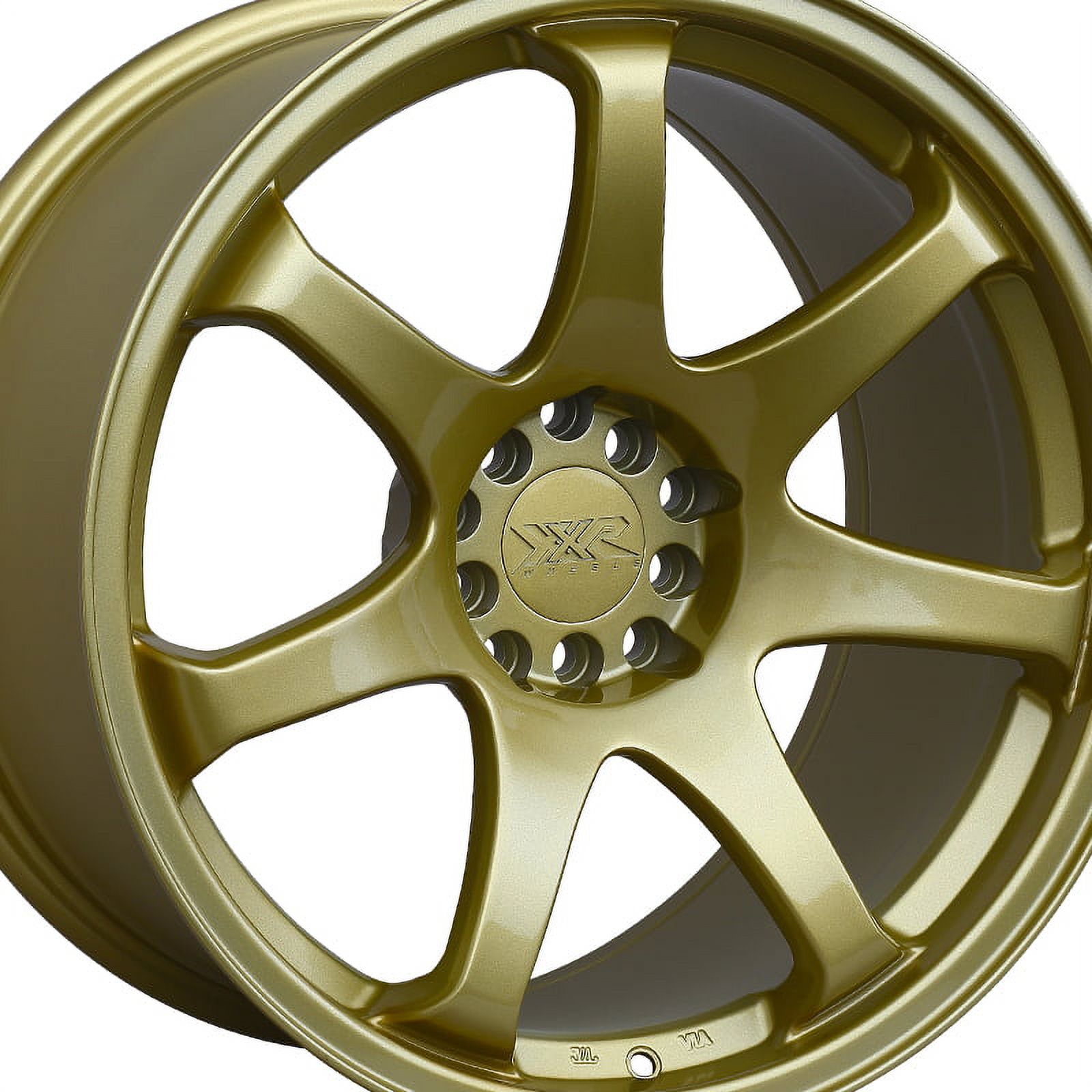 XXR 551 18 Gold Wheel / Rim 5x100 & 5x4.5 with a 36mm Offset and a