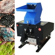 INTBUYING Type 250 Electric Plastic Shredder Plastic Bottle Crusher Grinder Granulator 220V Blue