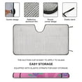 thumbnail image 3 of Hello Kitty Car Window Sun Shade Visor, Car Sunshade Front, Windshield Visor Shield Cover Foldable Reflector for Car Truck SUV 55"x30", 3 of 8