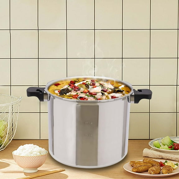 FETCOI  Pressure Cooker Canner 23 quart with Pressure Control Pressure Pot Stovetop Pressure Regulator Cooking Steam Release Valve With Steam Guage
