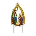 thumbnail image 2 of WREESH Mini Metal Lights Up The Nativity Scene In The Courtyard Decoration Clearance, 2 of 9