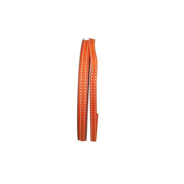 Reliant Ribbon 25133-058-15K 0.375 in. 50 Yards Gros Grain Selle Point Ribbon&44; Orange