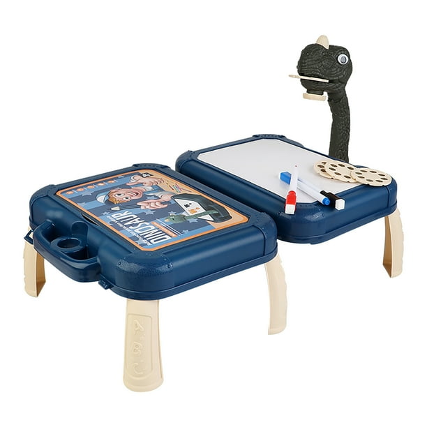 Xihbxyly Ofertas Relámpago de Hoy Prime Mesa y Proyector de Estilo Dinosaurio Inteligente para Niños En Dibujo y Aprendizaje Musical, Juguete 10 Ml